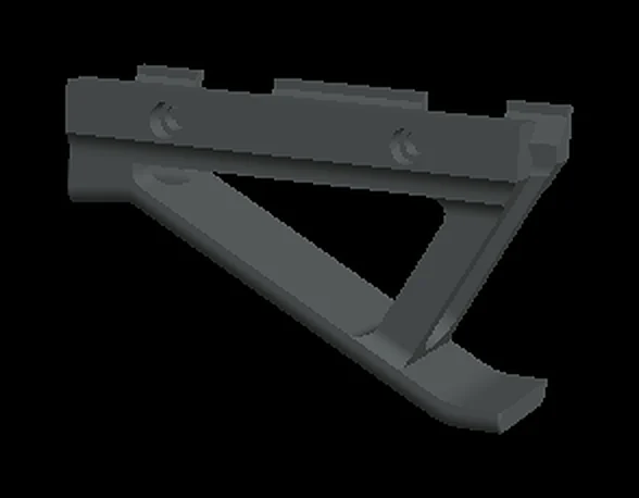 Short Handle angled foregrip